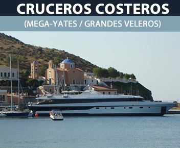 Cruceros marítimos-costeros (Mega-Yates)