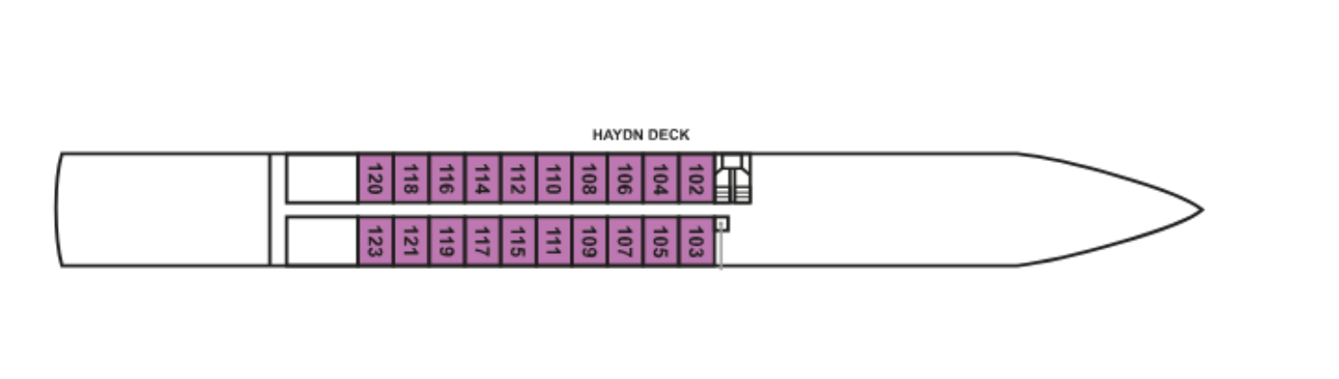 MS Dutch Symphony, Haydn Deck