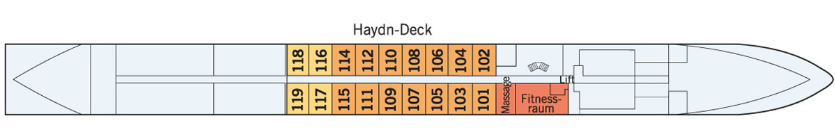 Haydn Deck Amadeus Silver II