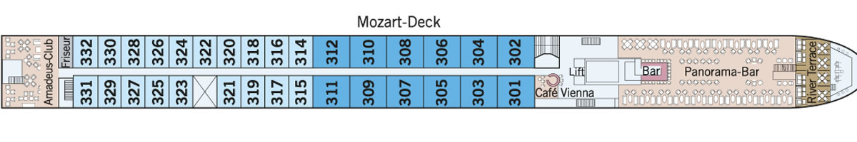 Mozart Desk Amadeus Silver II