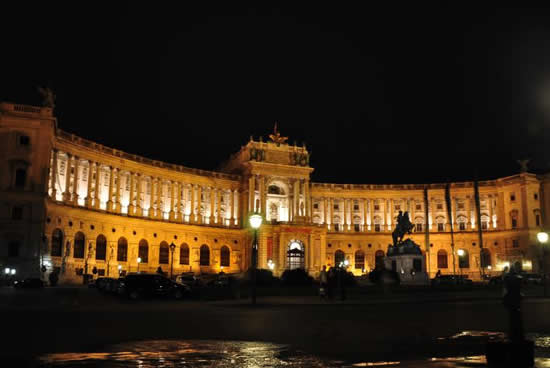 Viena iluminada, Hofburg