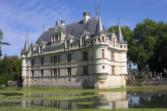 Castillo de Azay-le-Rideau, Loira
