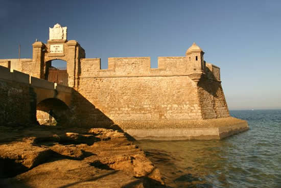 Cadiz, Castillo de San Sebastian