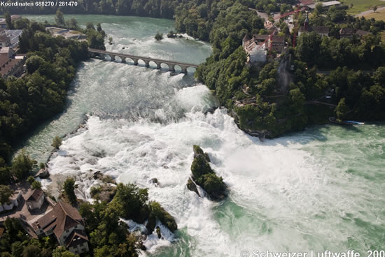 Cataratas del Rin, Suiza