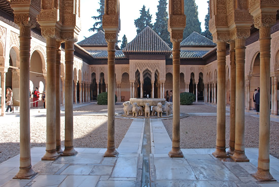 Patio de los Leones, la Alhambra