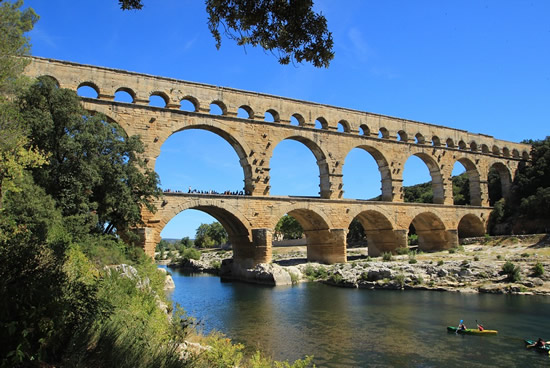 Puente Gard, Provenza