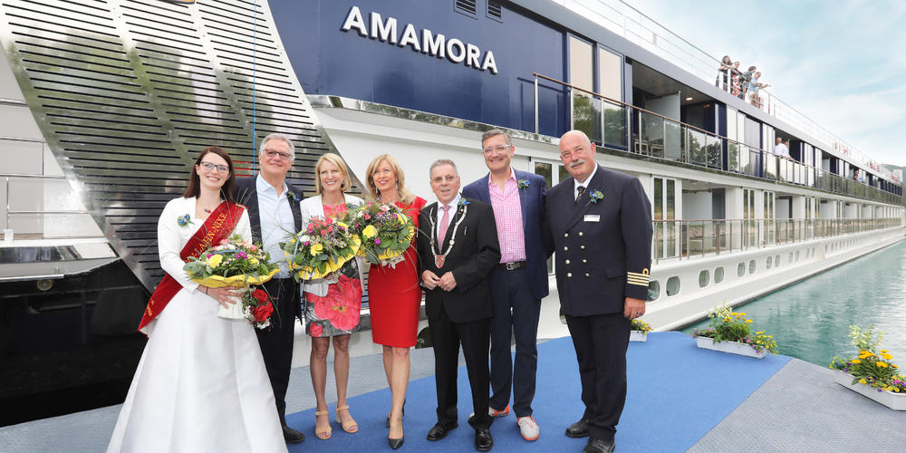 AmaWaterways continúa su expansión, con la inauguración del nuevo crucero AmaMora