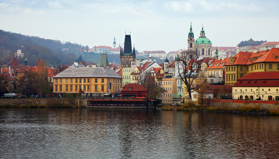 Praga río Elba